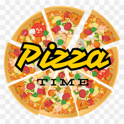 Tshirt Sticker Pizza Time