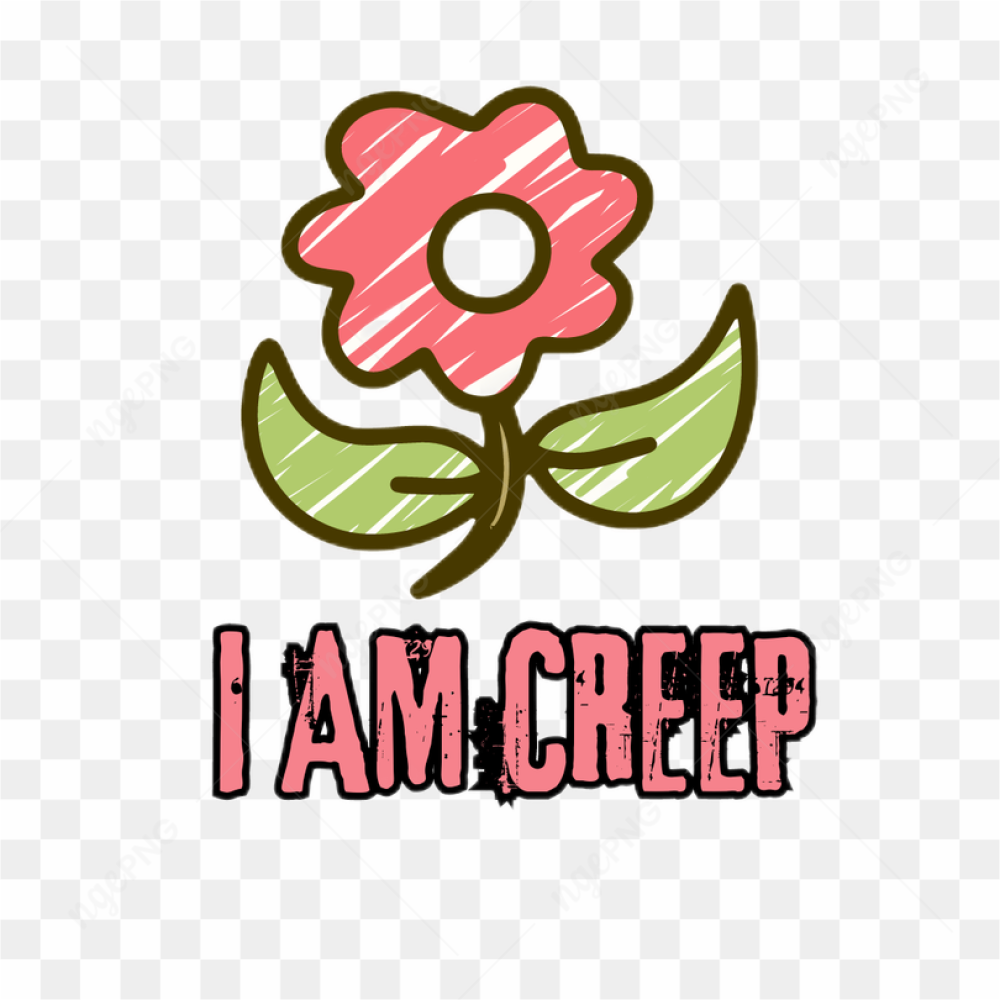 Sticker Tshirt I Am Creep Radiohead