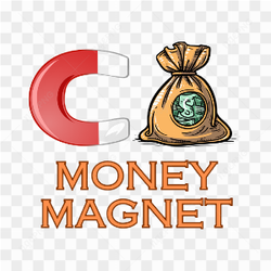 Sticker Tshirt Money Magnet