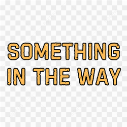 Something In The Way Quote Nirvana Tshirt Sticker