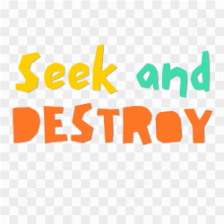 Seek and Destroy Quote Metallica Tshirt Hoodie Sticker