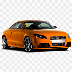 Orange Stylish Car