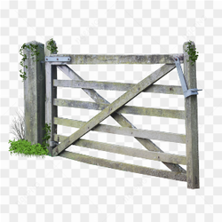Old Wooden Gate