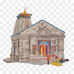 Kedarnath Temple no background