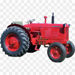 Red Framing Tractor