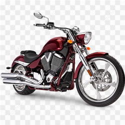Stylish Maroon Black Bike