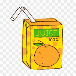 Vector Juice Orange Supermarket Boxed Drink
