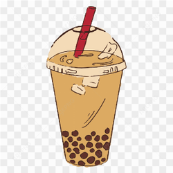 Vector Boba Drink Ice Juice Sweet Drink 