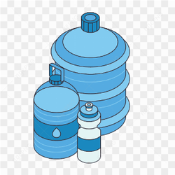 Vector Water Bottle Gallon Drink