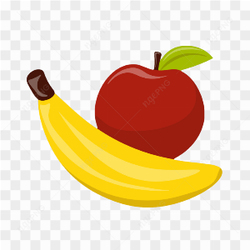 Vector Banana Apple