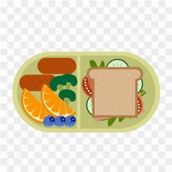 Vector Lunchbox Meal Box School