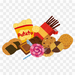 Vector Cookies Cake Chocolate Potato Chips