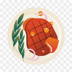 Vector Steak Beef 