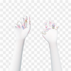 Hand Template Zepeto